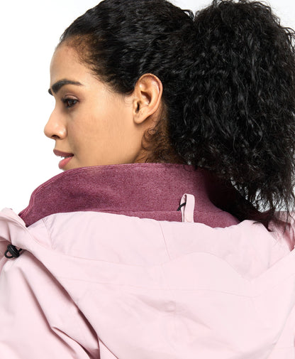 River Ridge Damen 3-in-1 beheizte Jacke mit Fleecefutter