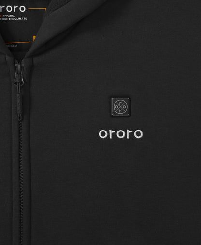 Element Unisex 4-Zonen beheizbare Fleece-Hoodie