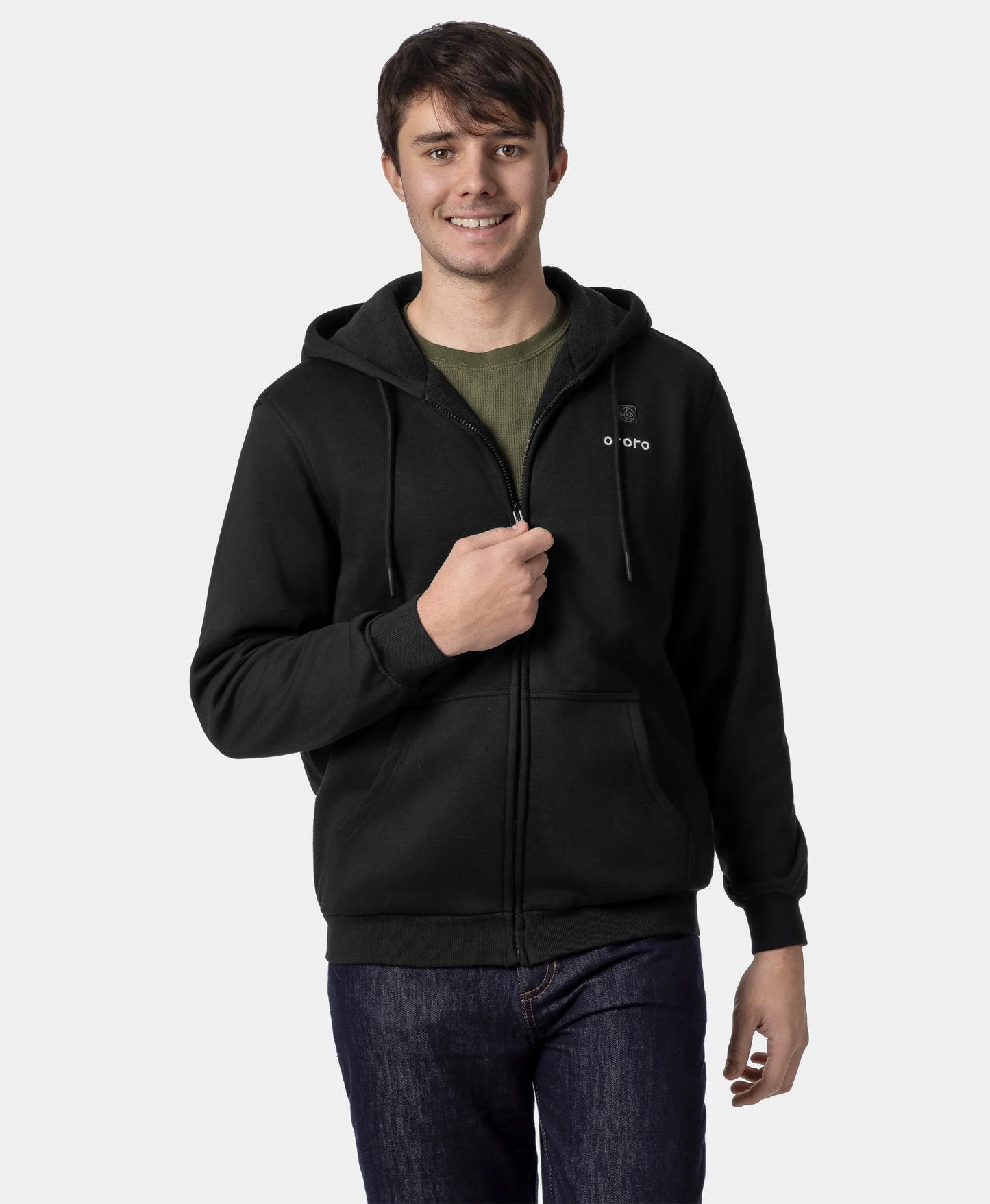 Element Unisex 4-Zonen-Fleece-Heizkapuzenpullover