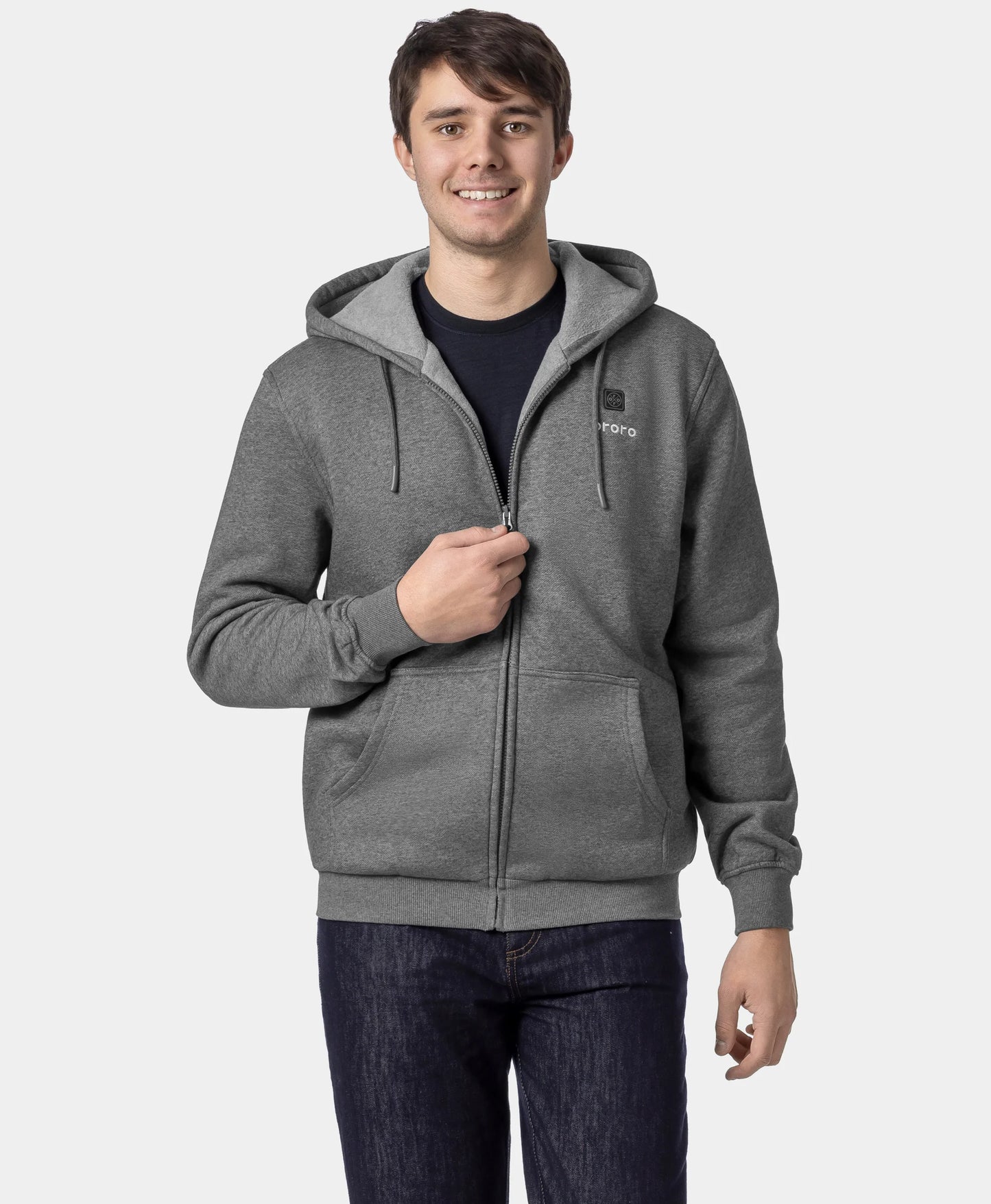 Element Unisex 4-Zonen-Fleece-Heizkapuzenpullover