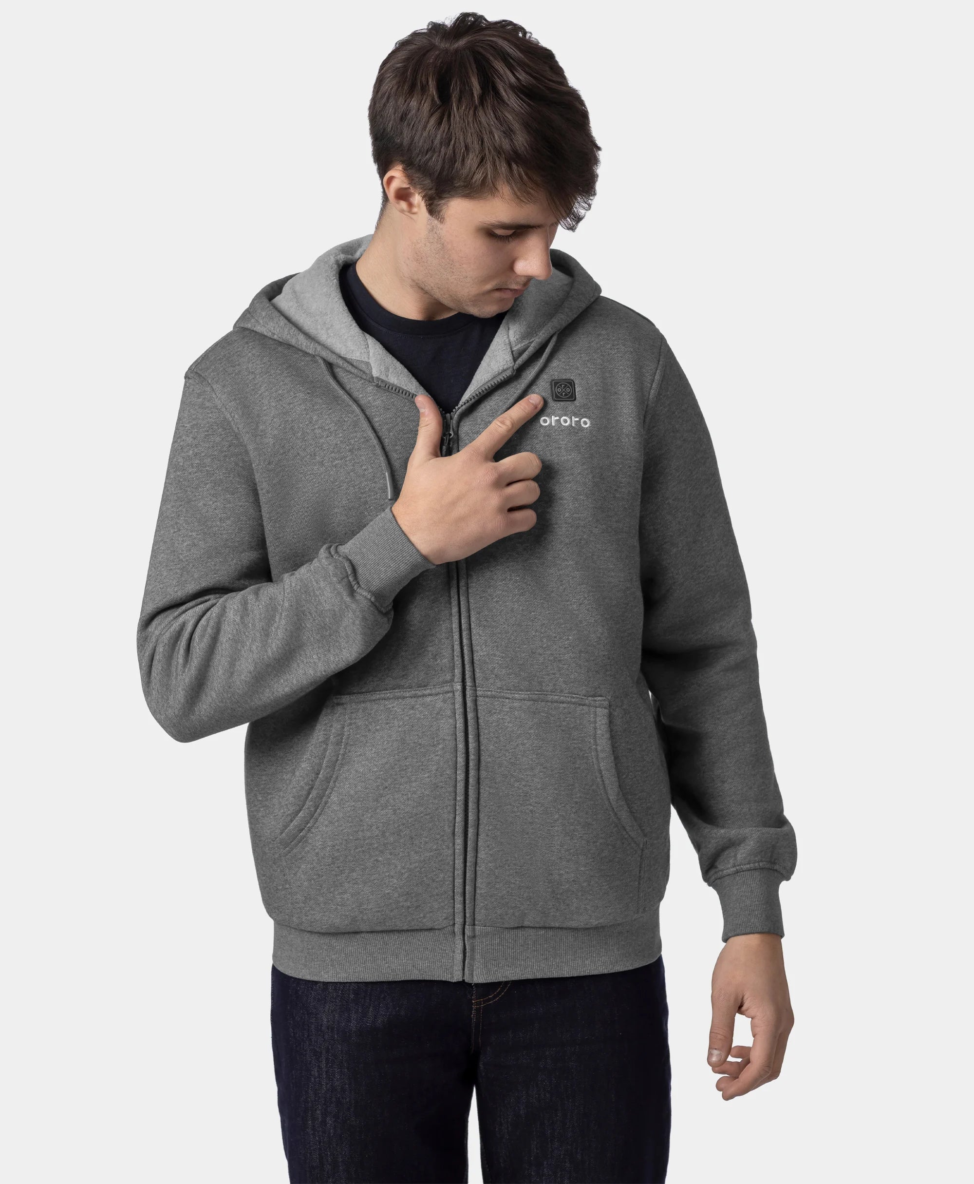 Element Unisex 4-Zonen-Fleece-Heizkapuzenpullover, Thumbnail 5