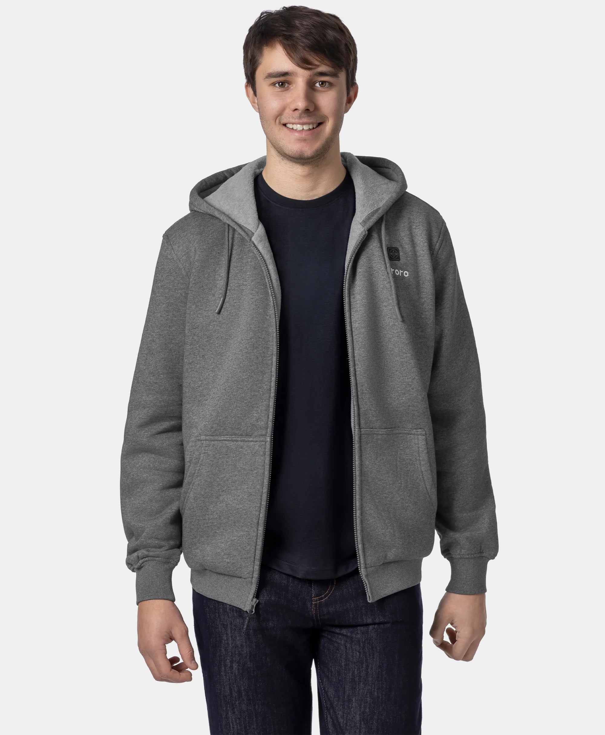 Element Unisex 4-Zonen-Fleece-Heizkapuzenpullover, Thumbnail 6