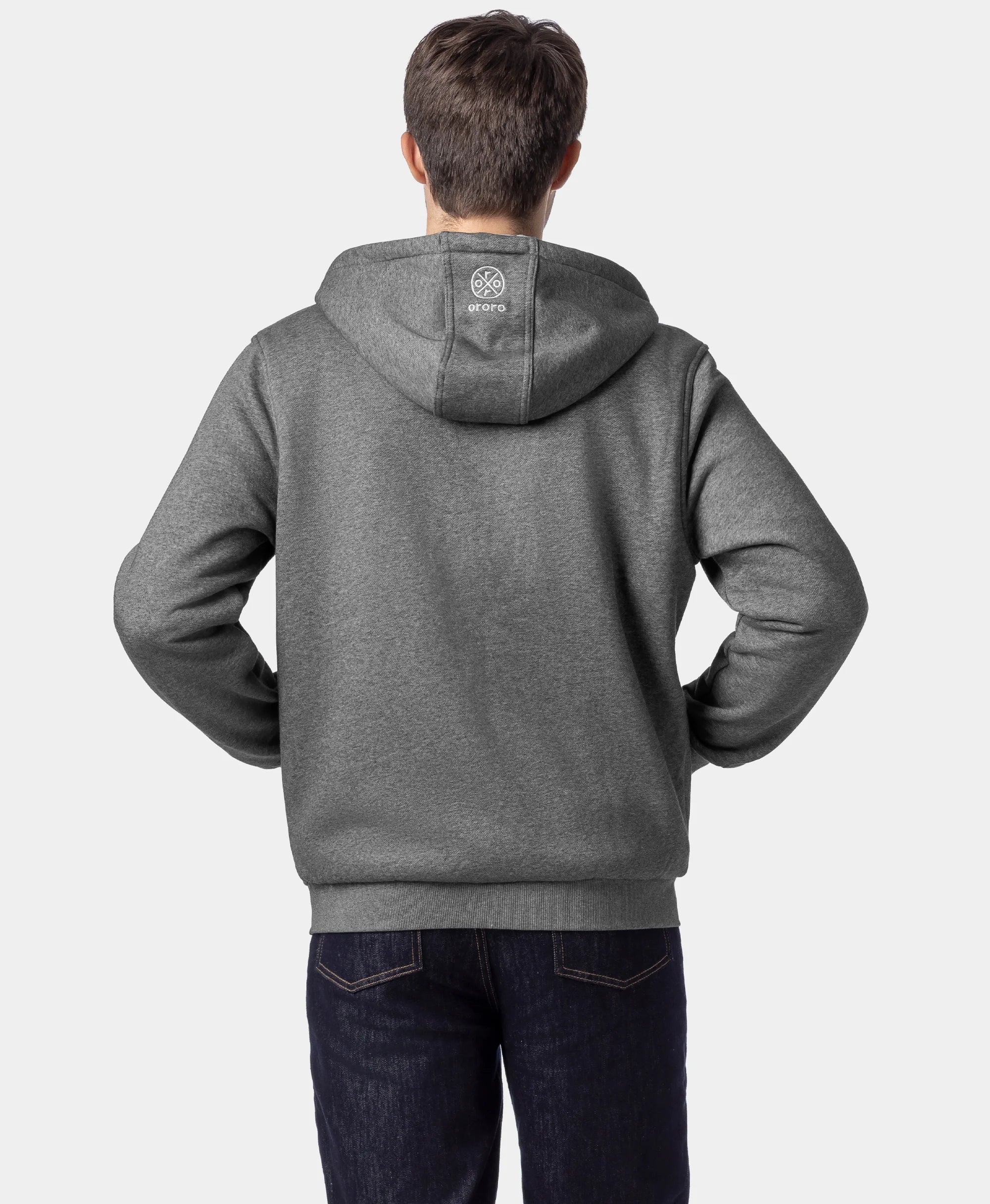 Element Unisex 4-Zonen-Fleece-Heizkapuzenpullover, Thumbnail 7