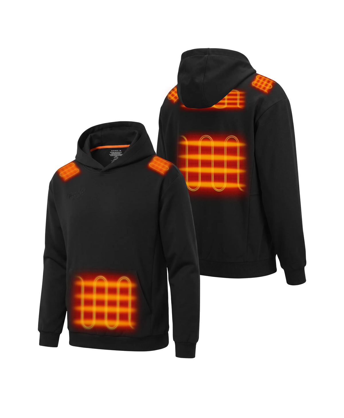 Toasty Unisex Beheizbarer Kapuzenpullover mit 5 Heizzonen, Thumbnail 9