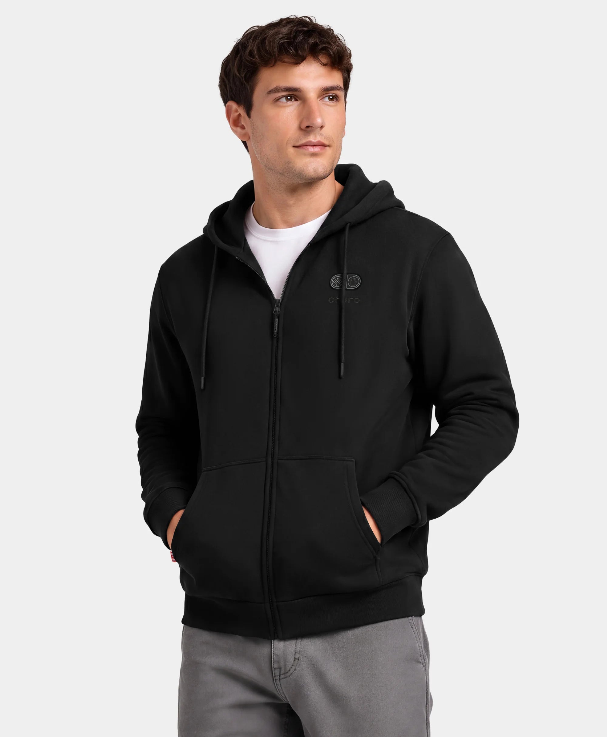 SureWarm® Unisex beheizbare Fleece-Kapuzenjacke mit 6 Heizzonen, Thumbnail 1