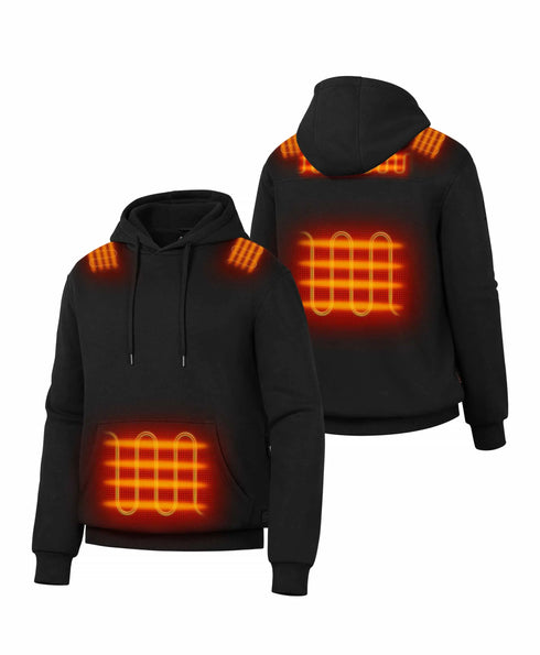 Preston Unisex 5-Zone Pullover Heated Hoodie ,view 2