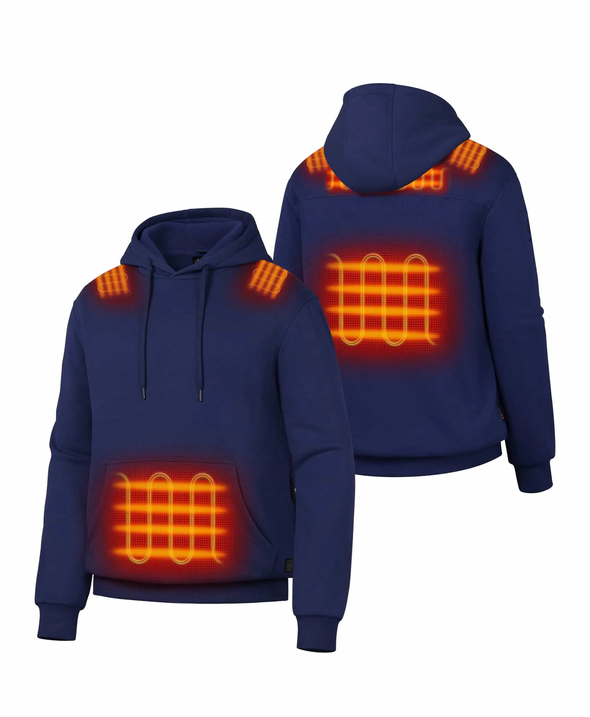 Preston Unisex 5-Zone Pullover Heated Hoodie