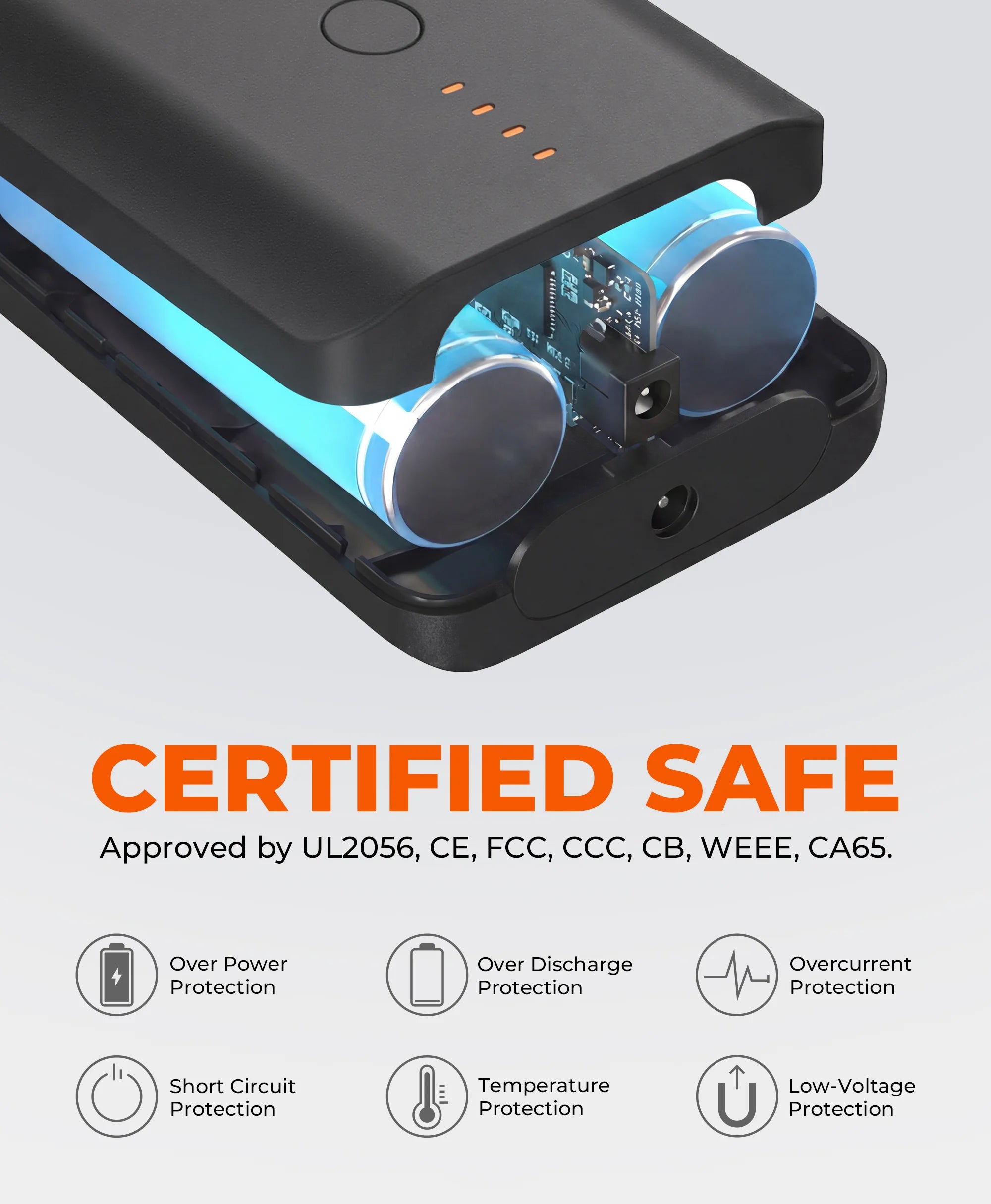 PD 5K Wiederaufladbarer Akku (USB-C, 24W Power Delivery), Thumbnail 6