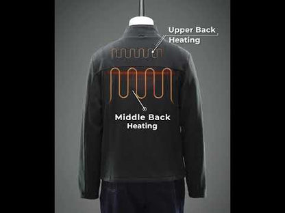 River Ridge Herren 3-in-1 beheizte Jacke mit Fleecefutter