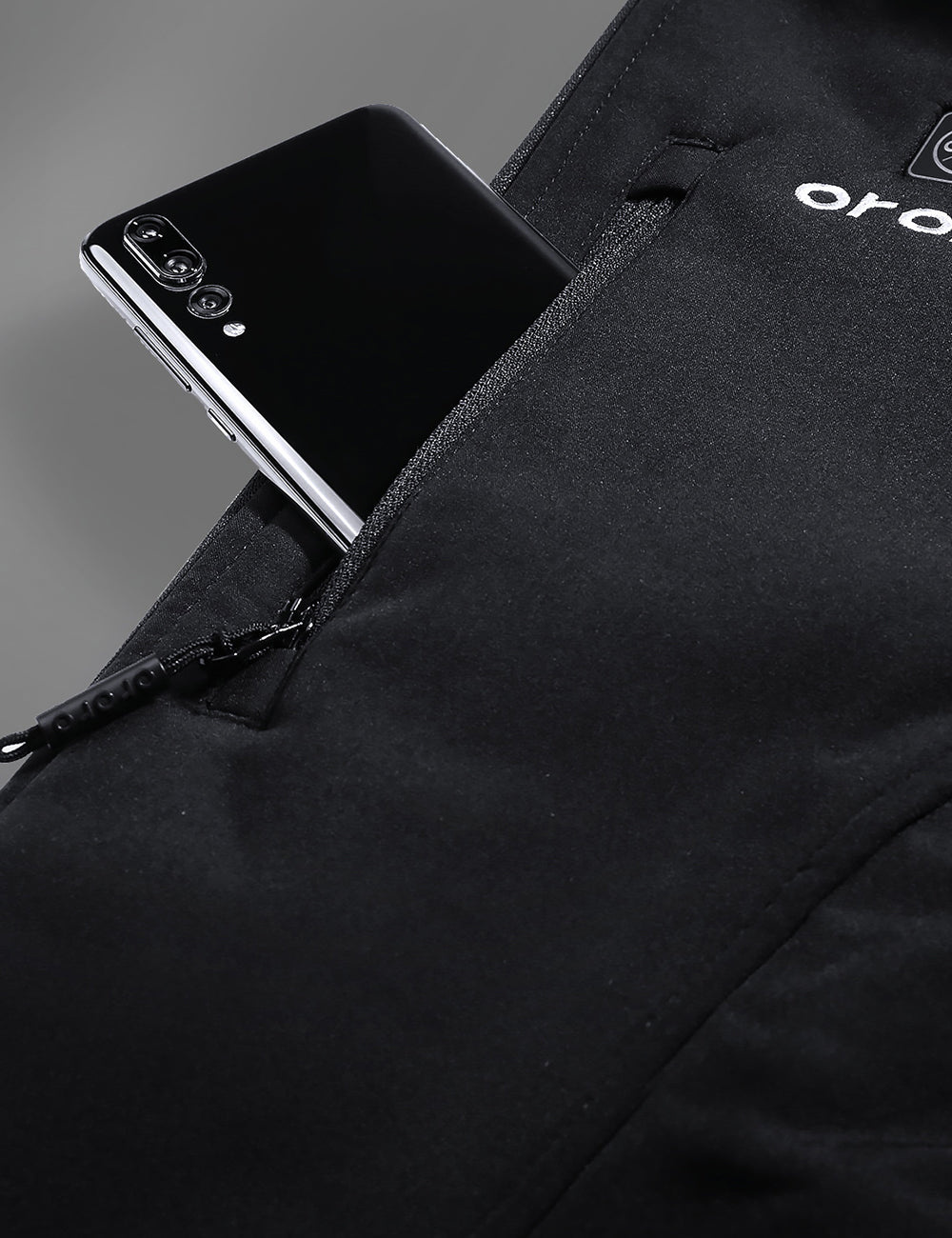 (Open-box) Damen beheizte Jacke - Schwarz, Thumbnail 8