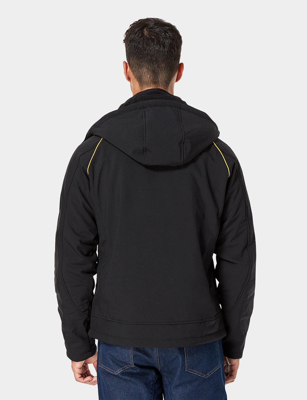(Open-box) Sports beheizte Jacke - Schwarz & Gold, Thumbnail 4